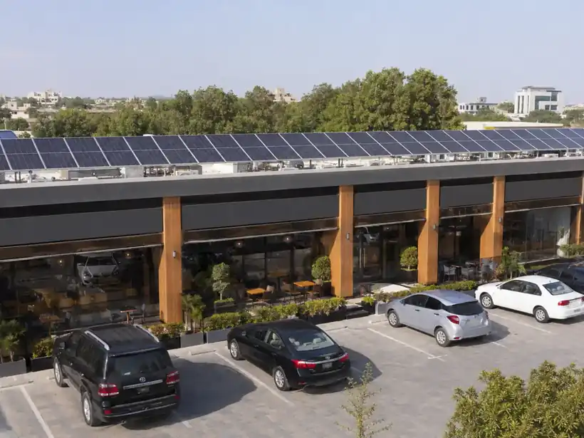 Commercial solar project in Karachi, Pakistan