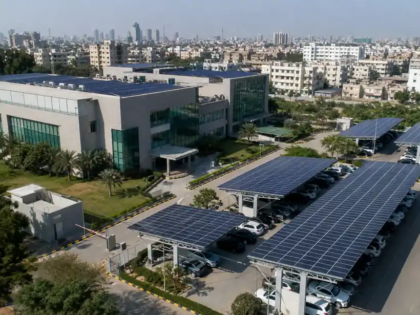 Commercial solar project in Rawalpindi, Pakistan