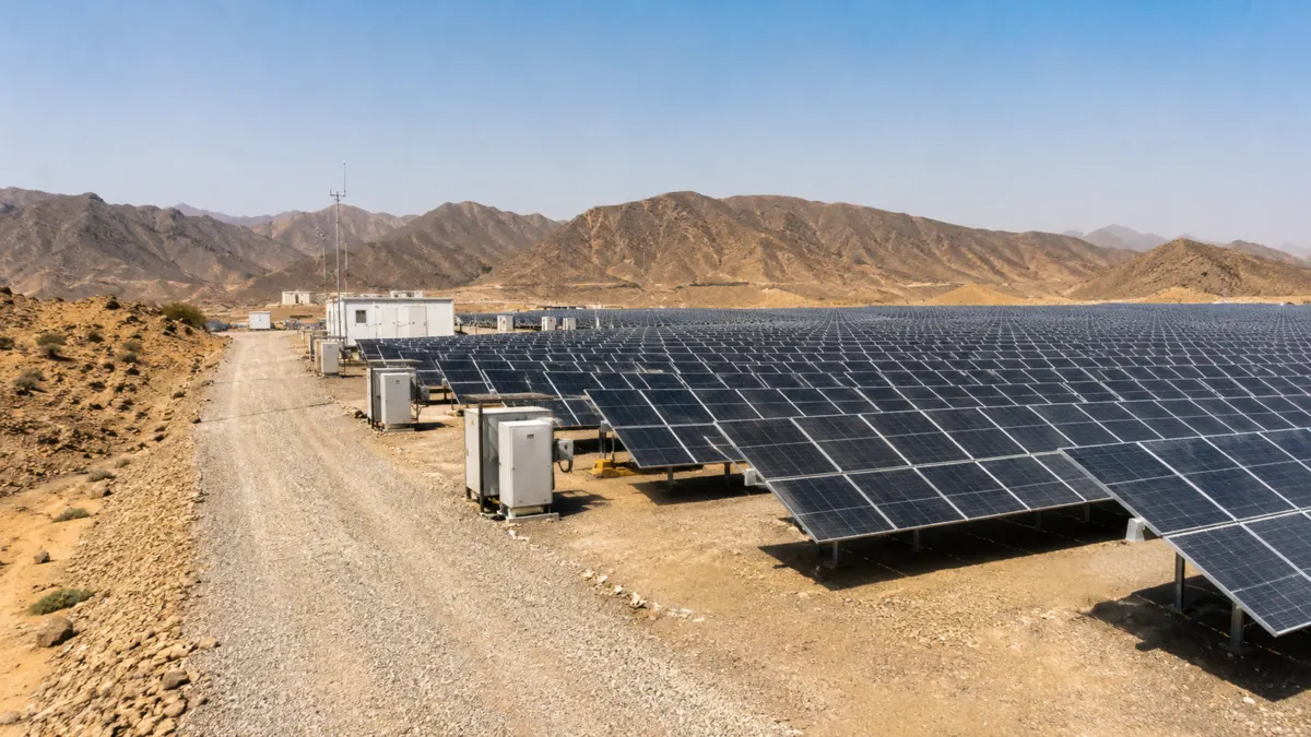 Solar Farm solar project in Quetta, Pakistan