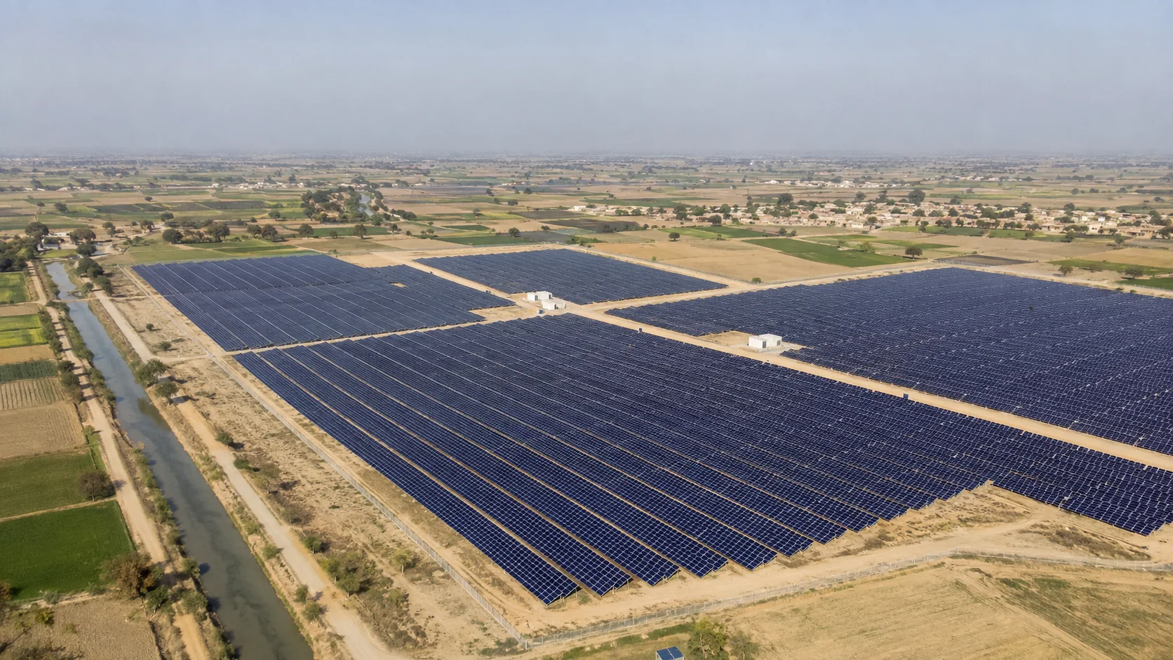 Large agricultural-adjacent solar farm project in Pakistan
