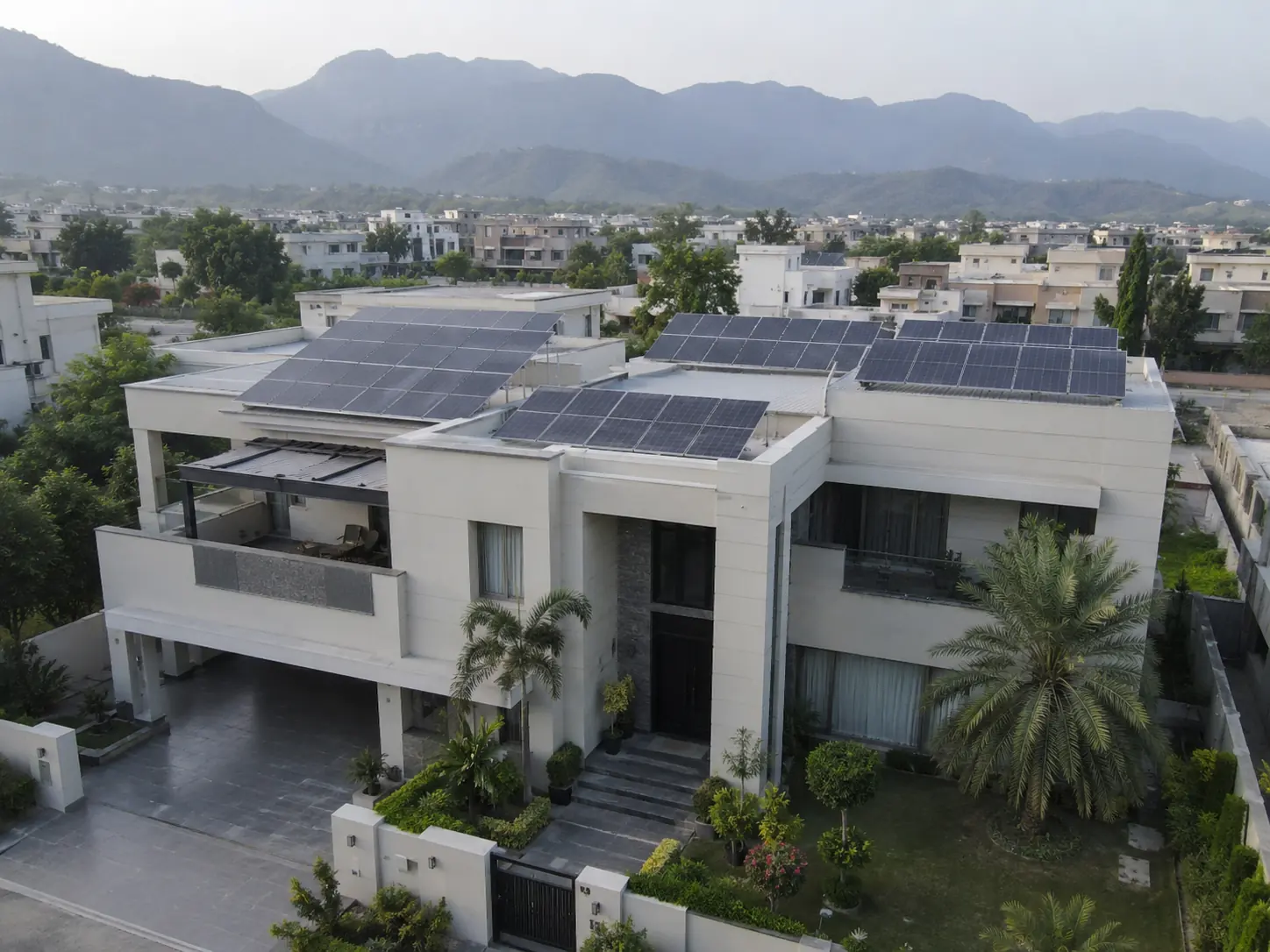 Residential solar project in Rawalpindi, Pakistan