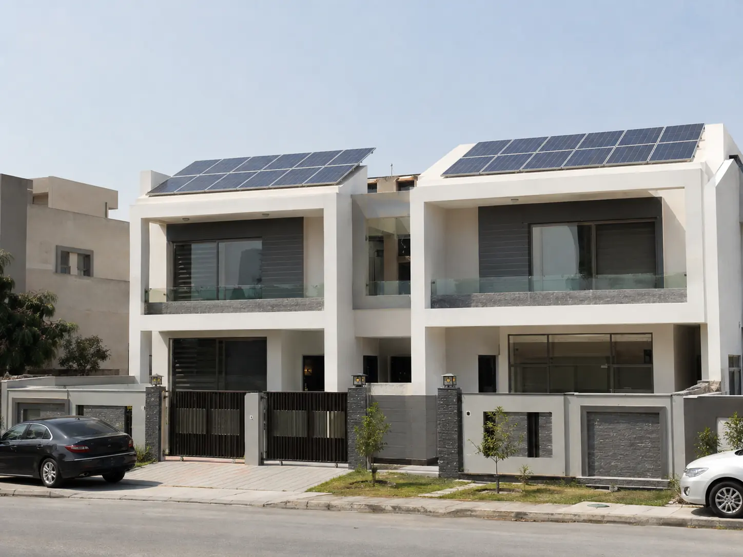 Residential solar project in Peshawar, Pakistan