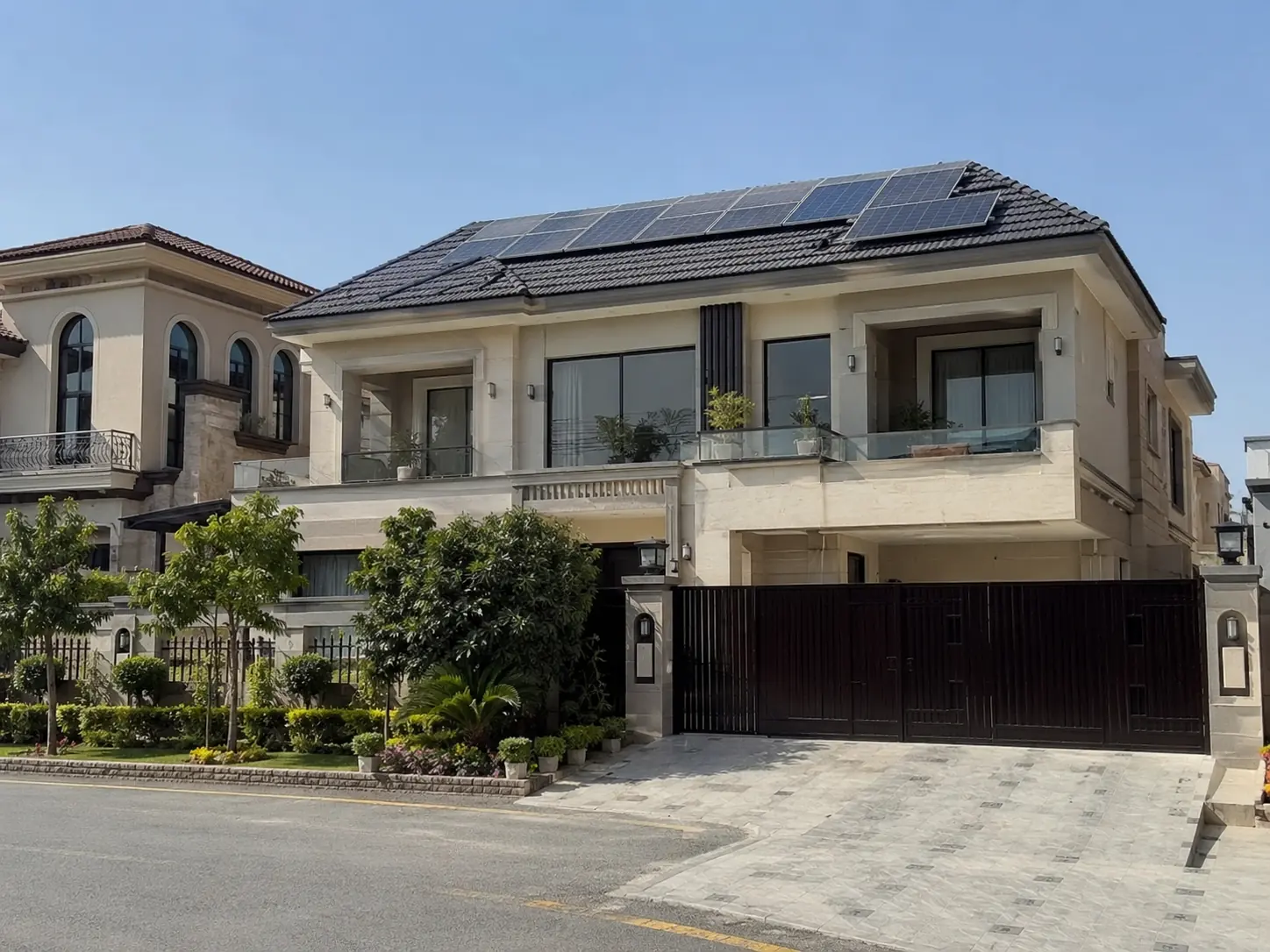 Residential solar project in Gujranwala, Pakistan